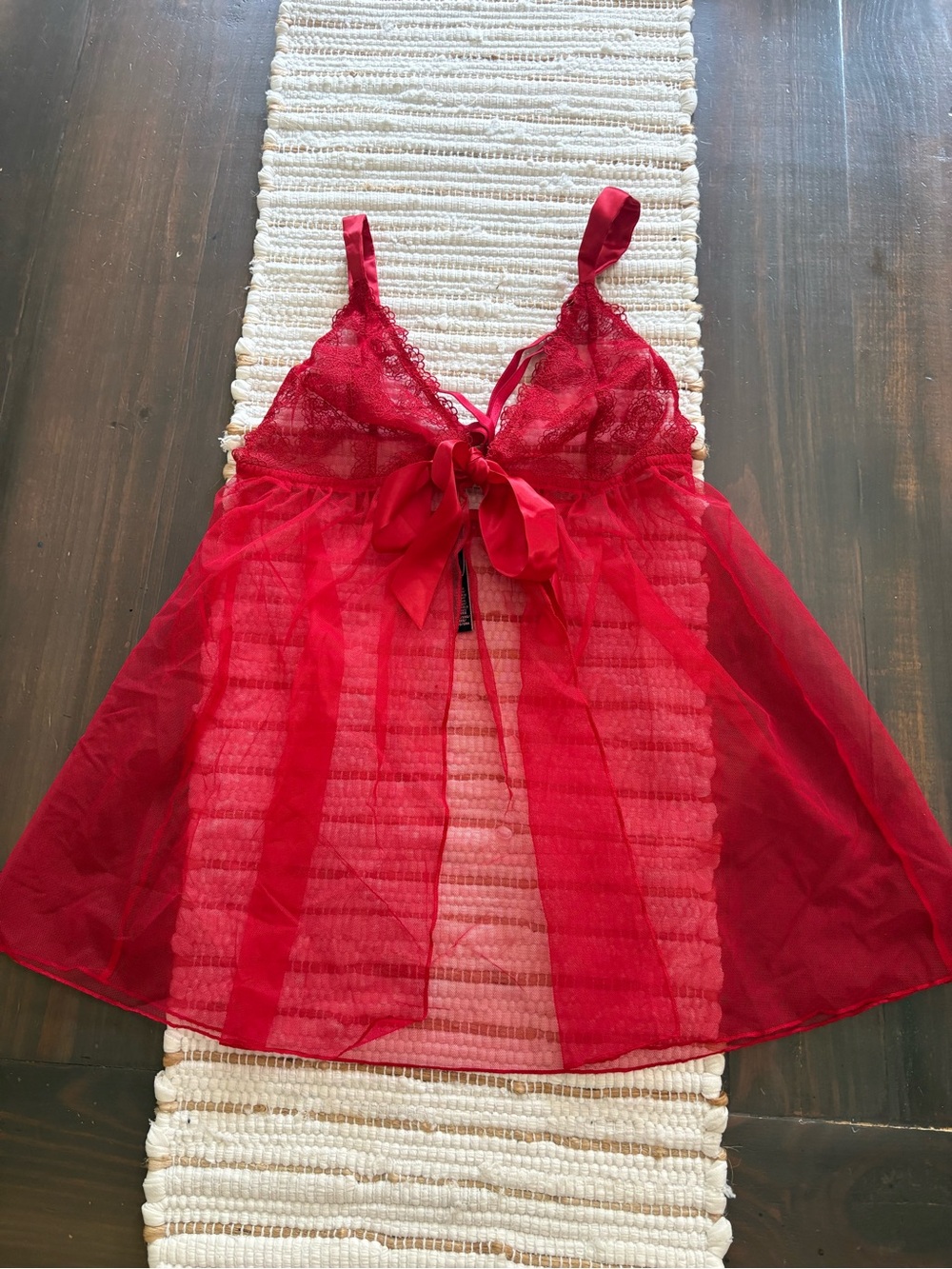 Victorias Secret lace open front lingerie